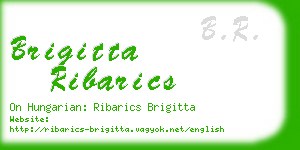 brigitta ribarics business card